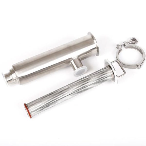 Фильтр сетчатый угловой пищевой из нержавейки | Гросснер