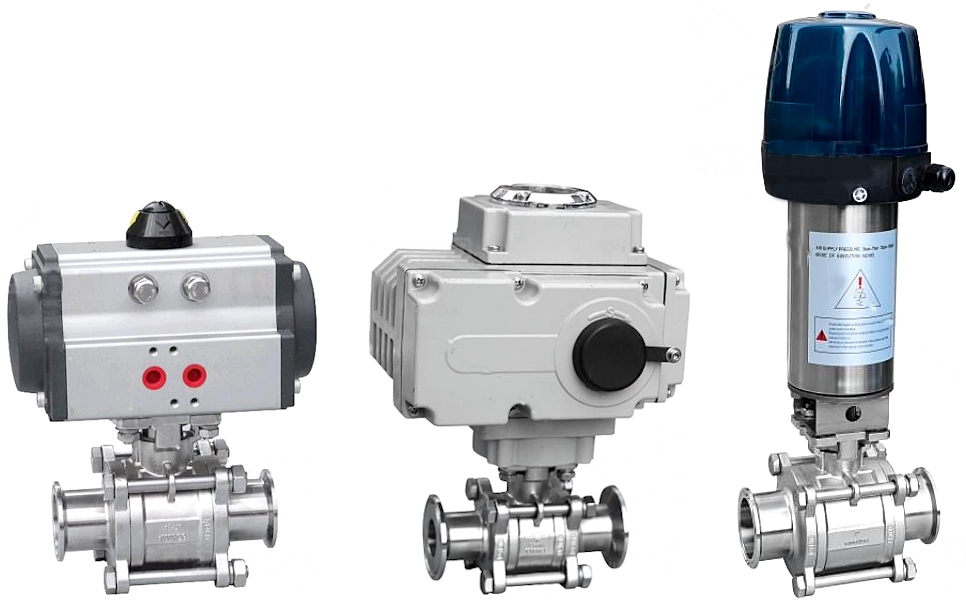 Типы-пневмоприводов-шарового-крана